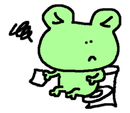 UGLY FROG sticker #8264758