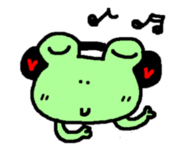 UGLY FROG sticker #8264760
