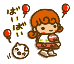 Sticker of Karin-chan(little bitty child sticker #8265205