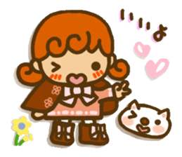 Sticker of Karin-chan(little bitty child sticker #8265219
