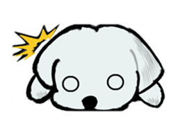 Maltese will not move sticker #8265860