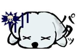 Maltese will not move sticker #8265863