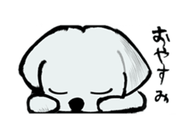 Maltese will not move sticker #8265866