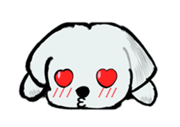 Maltese will not move sticker #8265882