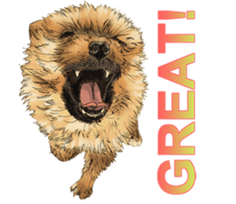 Dog and Dogs ! original sticker #8266303