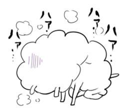 mokomoko alpaca 2 sticker #8266334