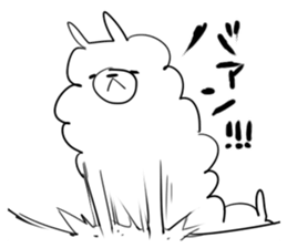 mokomoko alpaca 2 sticker #8266336