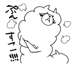 mokomoko alpaca 2 sticker #8266337