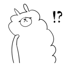 mokomoko alpaca 2 sticker #8266338