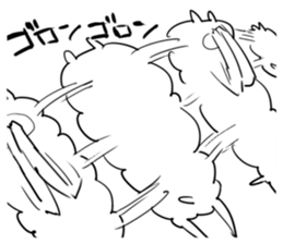 mokomoko alpaca 2 sticker #8266341