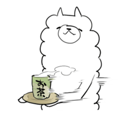 mokomoko alpaca 2 sticker #8266346