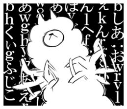 mokomoko alpaca 2 sticker #8266355