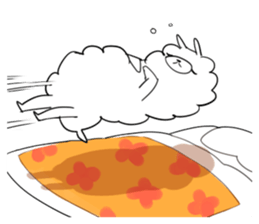 mokomoko alpaca 2 sticker #8266359