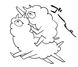 mokomoko alpaca 2 sticker #8266362