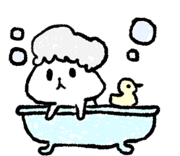 Little White Bear Tom and Kelly sticker #8266492