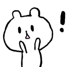 Little White Bear Tom and Kelly sticker #8266517