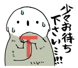 Sea otters & Fish sticker #8266534