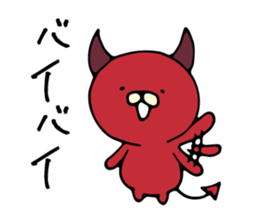 NEKODEVIL is red devil sticker #8266806
