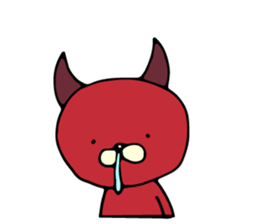 NEKODEVIL is red devil sticker #8266808