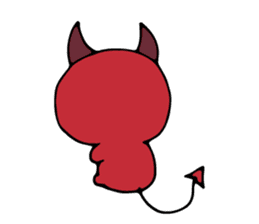 NEKODEVIL is red devil sticker #8266813