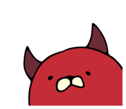 NEKODEVIL is red devil sticker #8266817
