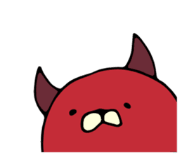 NEKODEVIL is red devil sticker #8266817