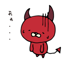 NEKODEVIL is red devil sticker #8266835