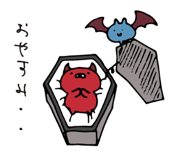 NEKODEVIL is red devil sticker #8266837