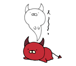 NEKODEVIL is red devil sticker #8266841