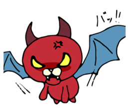 NEKODEVIL is red devil sticker #8266843