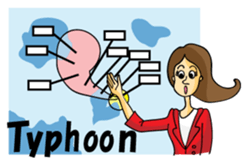 Ms.Typhoon sticker #8266924