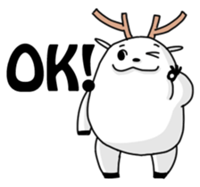 White Deer - Ronnie sticker #8267049