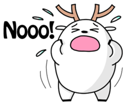 White Deer - Ronnie sticker #8267050