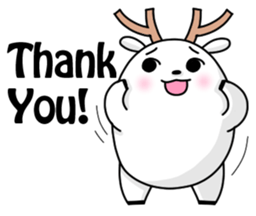 White Deer - Ronnie sticker #8267051