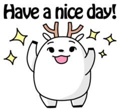 White Deer - Ronnie sticker #8267052