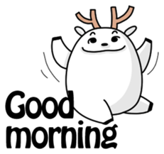 White Deer - Ronnie sticker #8267060