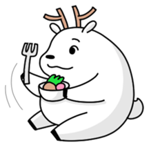 White Deer - Ronnie sticker #8267066