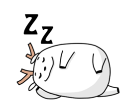 White Deer - Ronnie sticker #8267067