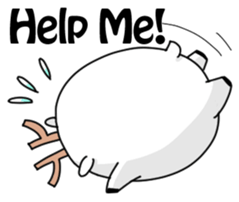 White Deer - Ronnie sticker #8267071