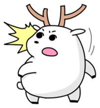 White Deer - Ronnie sticker #8267072