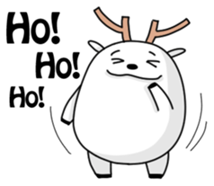 White Deer - Ronnie sticker #8267076