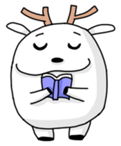 White Deer - Ronnie sticker #8267077