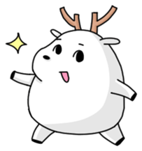 White Deer - Ronnie sticker #8267079