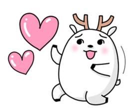 White Deer - Ronnie sticker #8267082