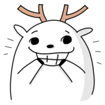 White Deer - Ronnie sticker #8267083