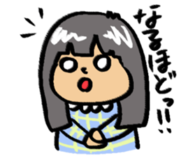 Warm fuzzy family sticker #8267227