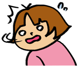 Warm fuzzy family sticker #8267240