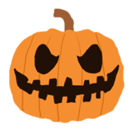 Halloween Pumpkins funny sticker #8267659
