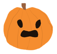Halloween Pumpkins funny sticker #8267661
