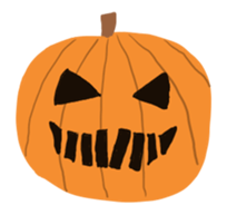Halloween Pumpkins funny sticker #8267674